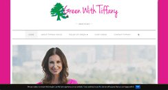 Desktop Screenshot of greenwithtiffany.com